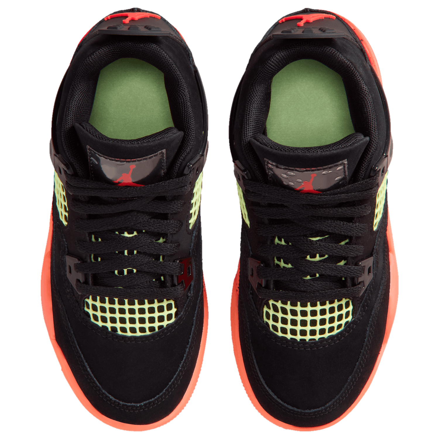 Jordan Retro 4 - Boys' Preschool - Red/Black/Orange