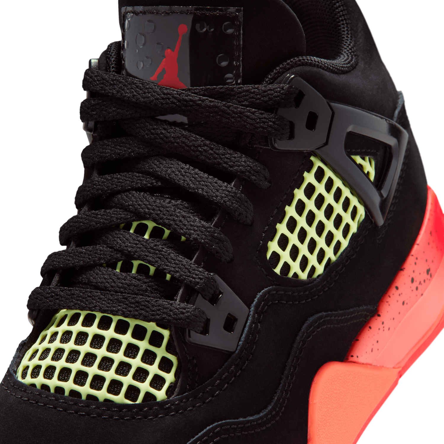 Jordan Retro 4 - Boys' Preschool - Red/Black/Orange
