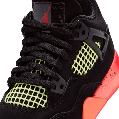 Jordan Retro 4 - Boys' Preschool - Red/Black/Orange