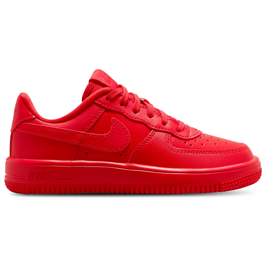 Nike Air Force 1 Low - Boys' Preschool - Black/Red