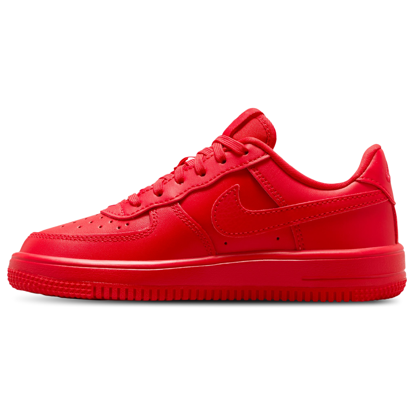 Nike Air Force 1 Low - Boys' Preschool - Black/Red