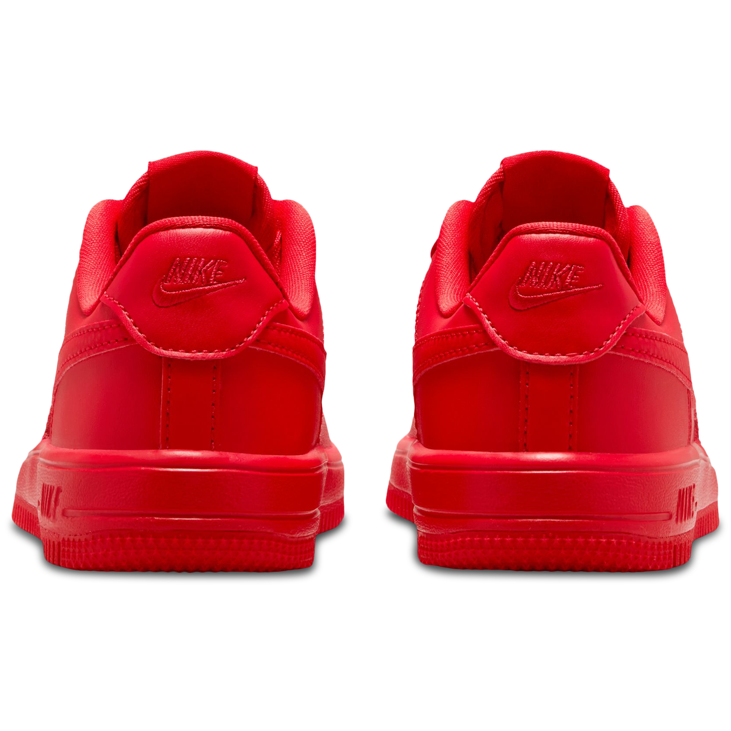 Nike Air Force 1 Low - Boys' Preschool - Black/Red