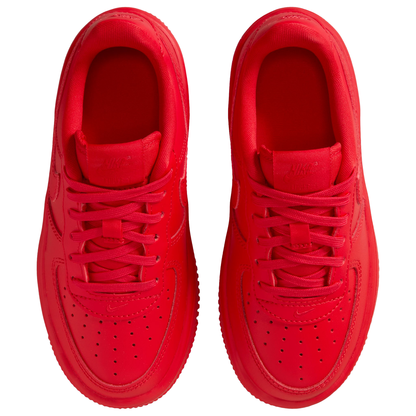 Nike Air Force 1 Low - Boys' Preschool - Black/Red