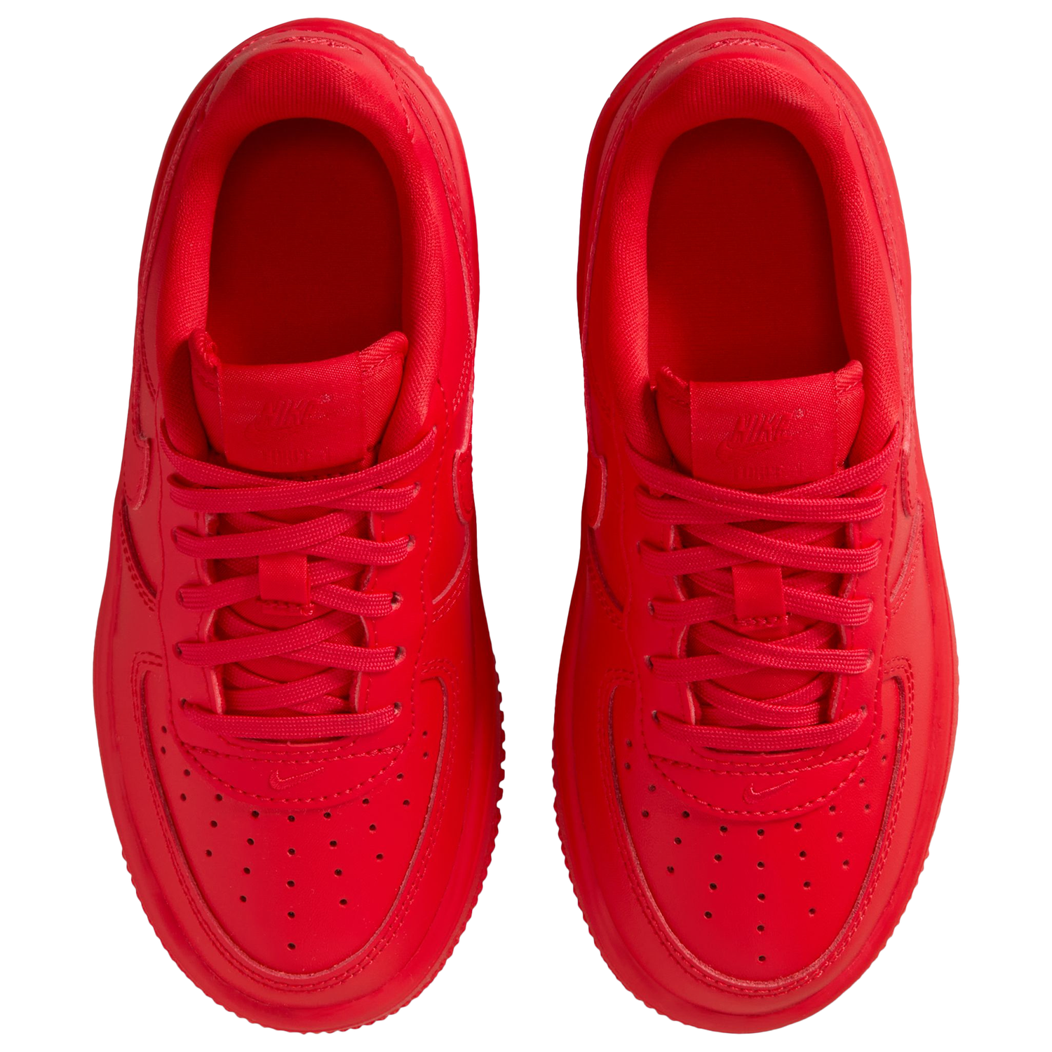Nike Air Force 1 Low - Boys' Preschool - Black/Red