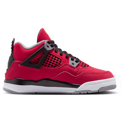 Jordan Retro 4 - Boys' Preschool - Red/Grey/White