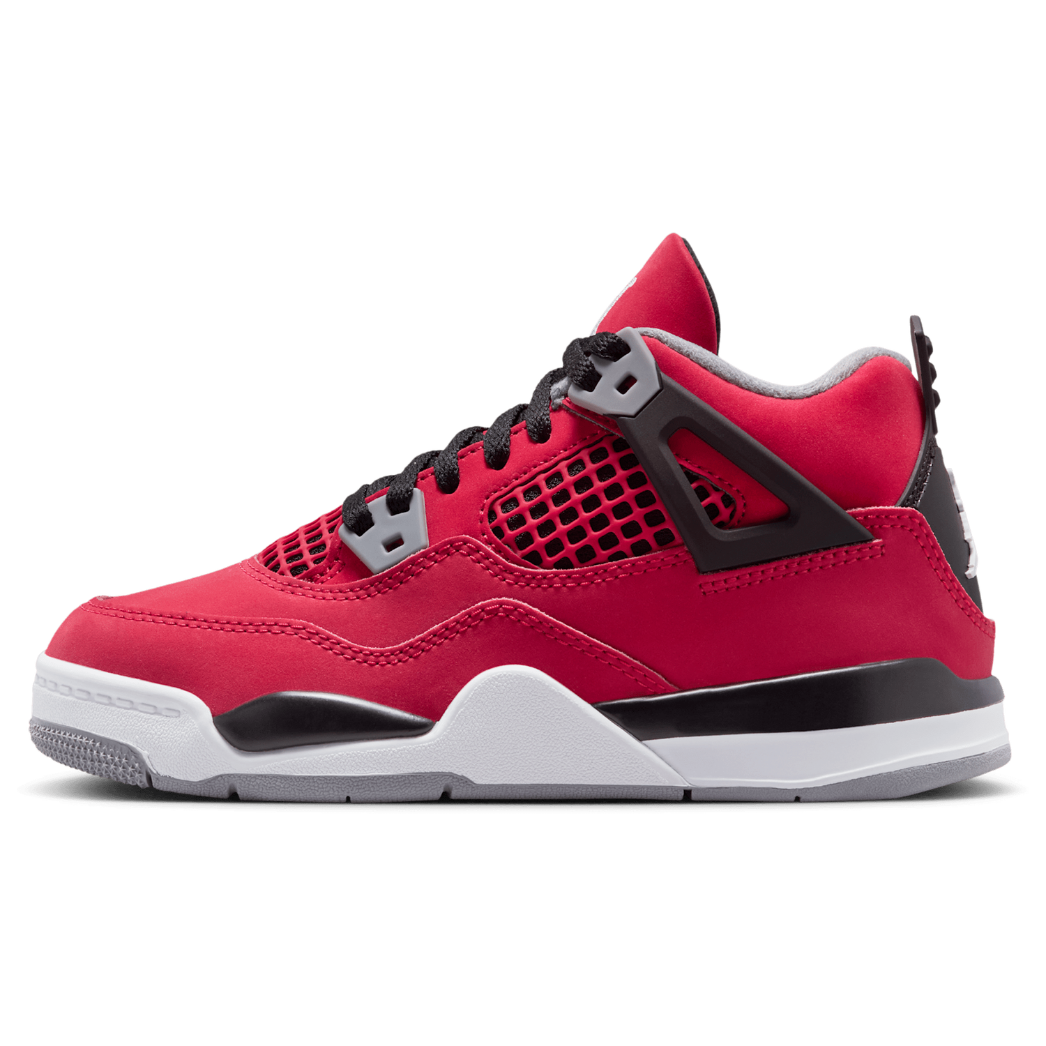 Jordan Retro 4 - Boys' Preschool - Red/Grey/White