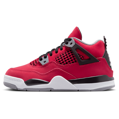 Jordan Retro 4 - Boys' Preschool - Red/Grey/White