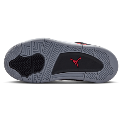 Jordan Retro 4 - Boys' Preschool - Red/Grey/White