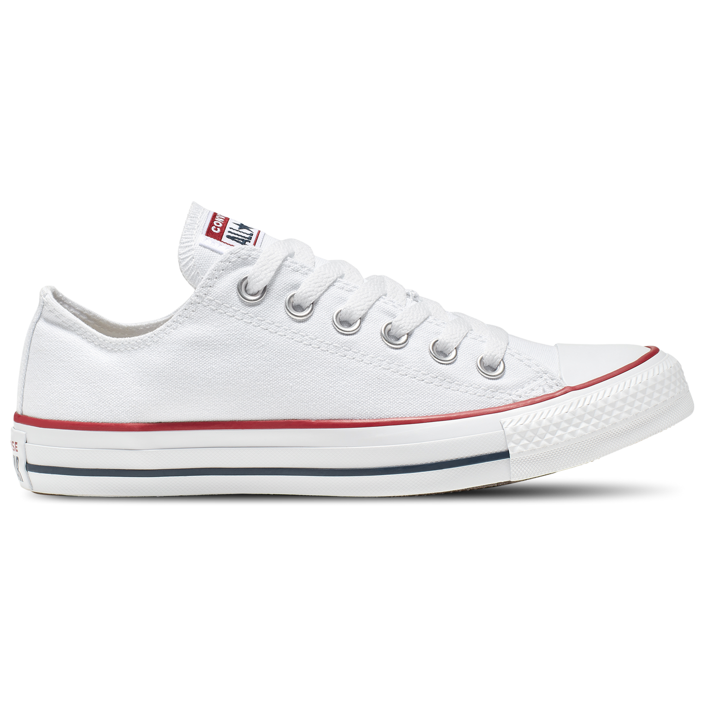 Converse All Star Low Top - Boys' Grade School - Optical White/Navy