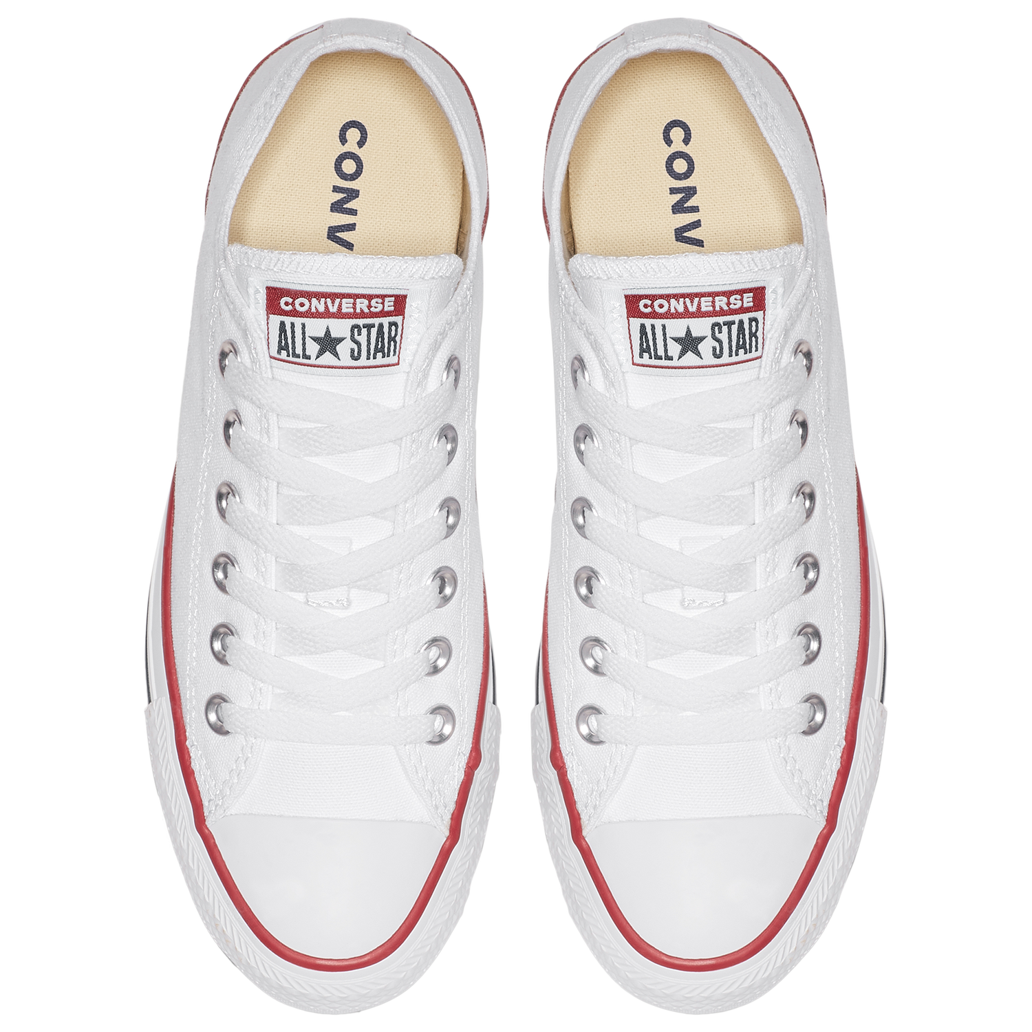 Converse All Star Low Top - Boys' Grade School - Optical White/Navy
