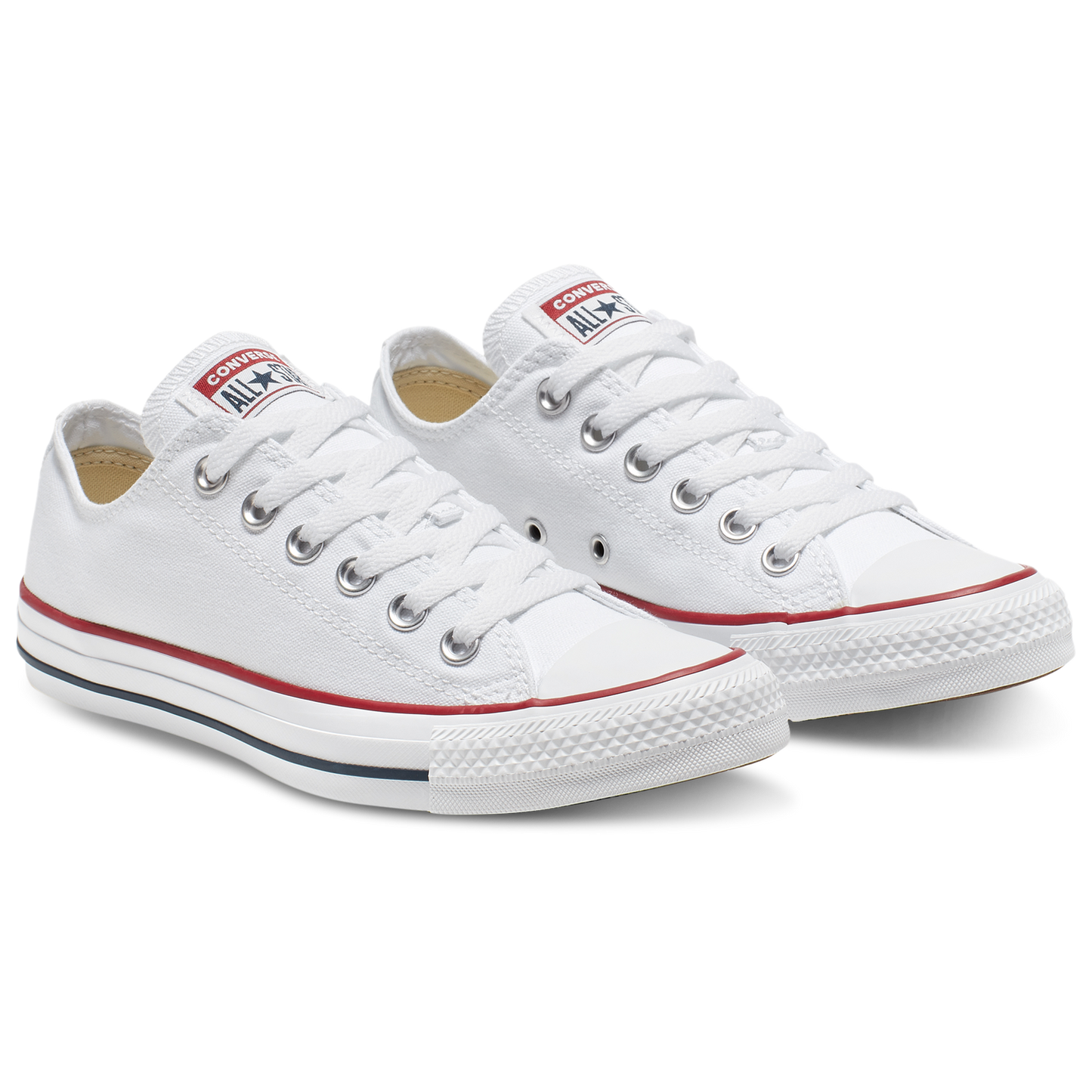 Converse All Star Low Top - Boys' Grade School - Optical White/Navy