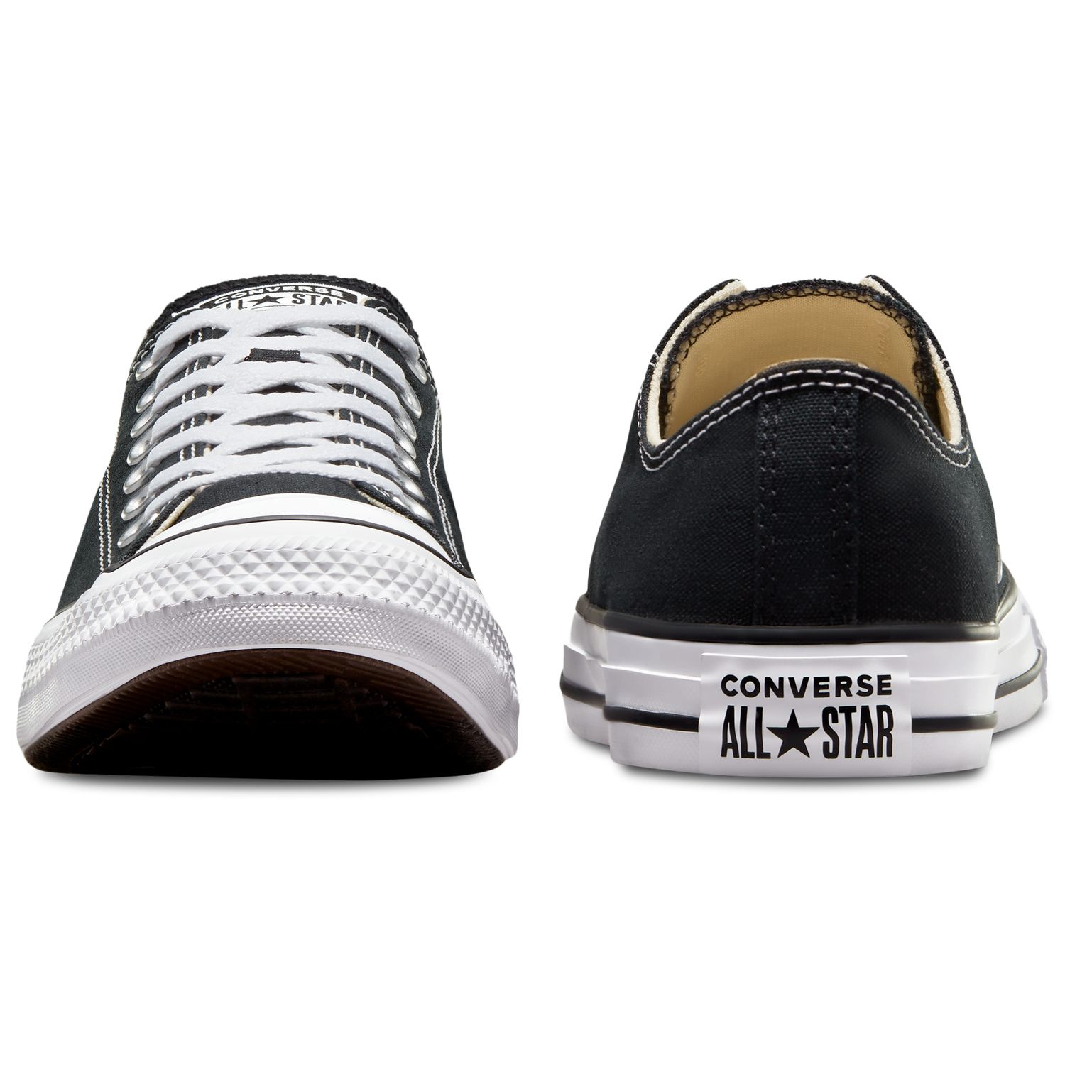 Converse All Star Low Top - Boys' Grade School - Black/White
