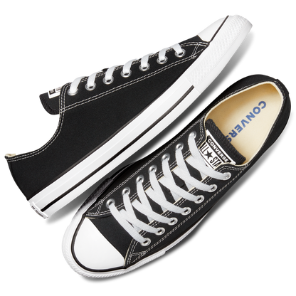 Converse All Star Low Top - Boys' Grade School - Black/White