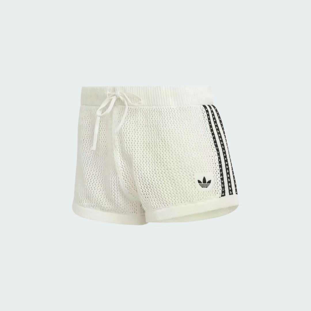 Knitted Crochet Set (Shorts + Polo Shirt)