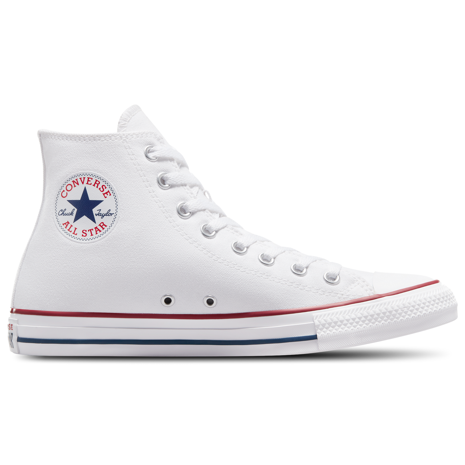 Converse All Star High Top - Boys' Grade School - Optical White/Navy
