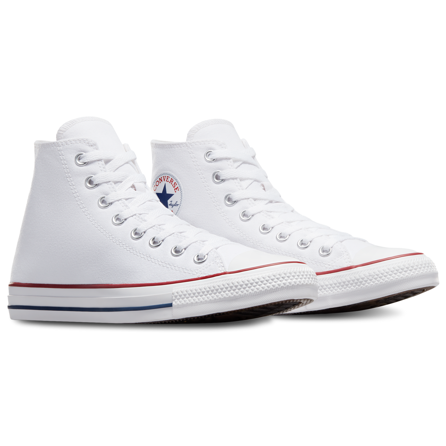 Converse All Star High Top - Boys' Grade School - Optical White/Navy