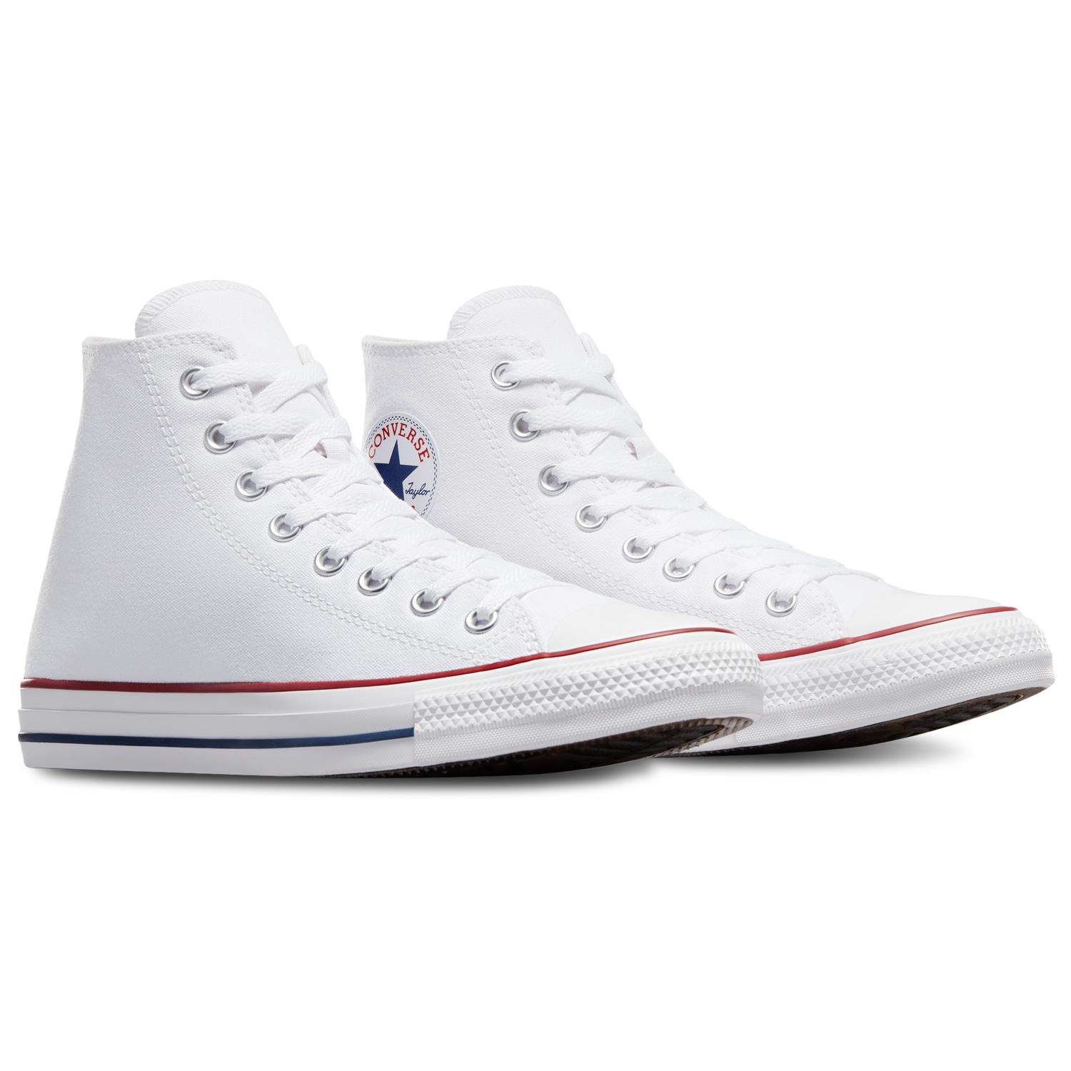 Converse All Star High Top - Boys' Grade School - Optical White/Navy