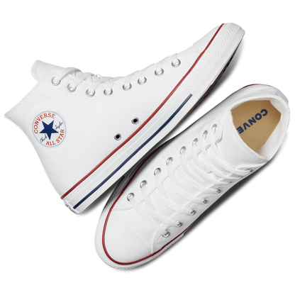 Converse All Star High Top - Boys' Grade School - Optical White/Navy