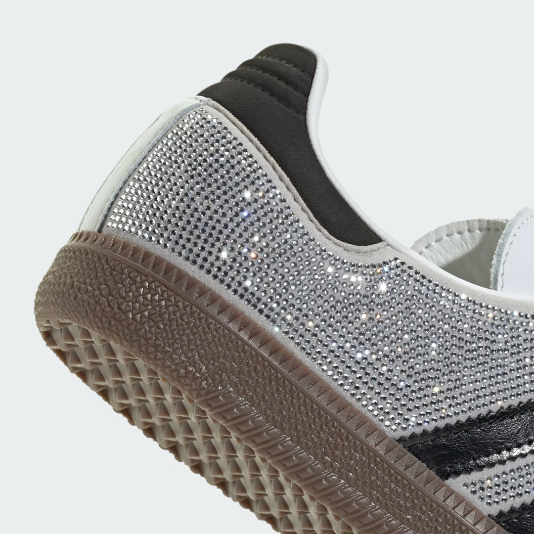 Samba OG "Crystal White Rhinestones"