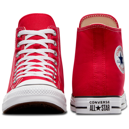 Converse All Star High Top - Men's - Bright Red/White
