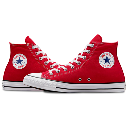 Converse All Star High Top - Men's - Bright Red/White