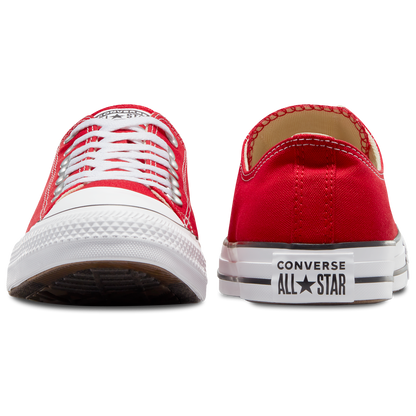 Converse All Star Low Top - Men's - White/Bright Red