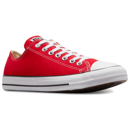 Converse All Star Low Top - Men's - White/Bright Red