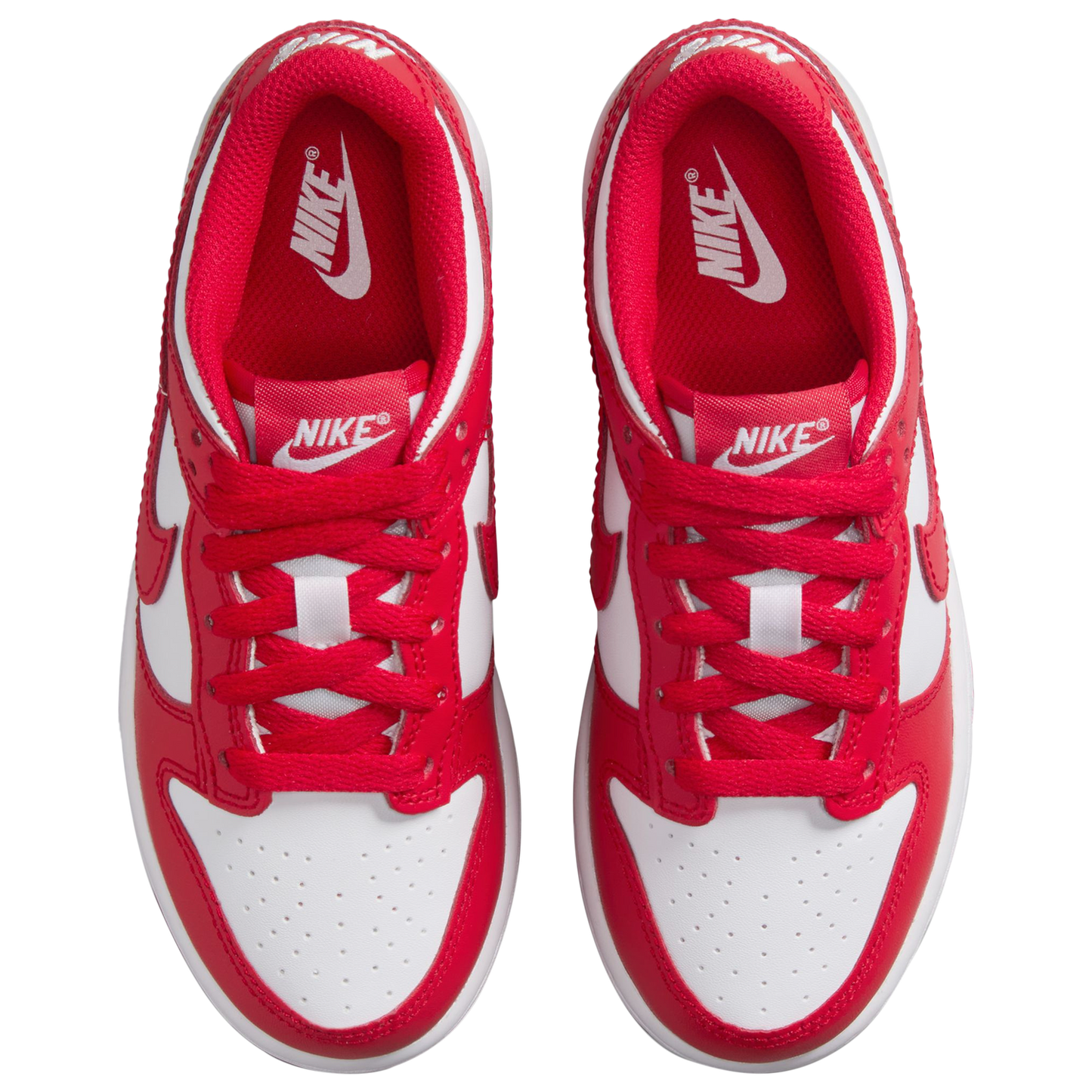 Nike Dunk Low - Boys' Preschool - University Red/White