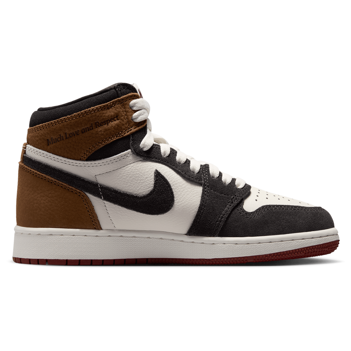 Jordan Retro 1 High OG - Boys' Grade School - Shadow Brown/Black