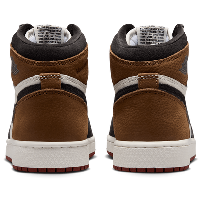 Jordan Retro 1 High OG - Boys' Grade School - Shadow Brown/Black
