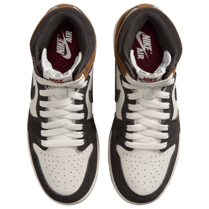 Jordan Retro 1 High OG - Boys' Grade School - Shadow Brown/Black