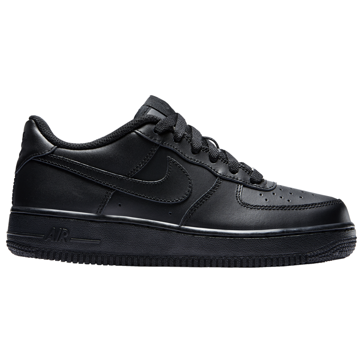 Nike Air Force 1 Low - Boys' Grade School - Black/Black