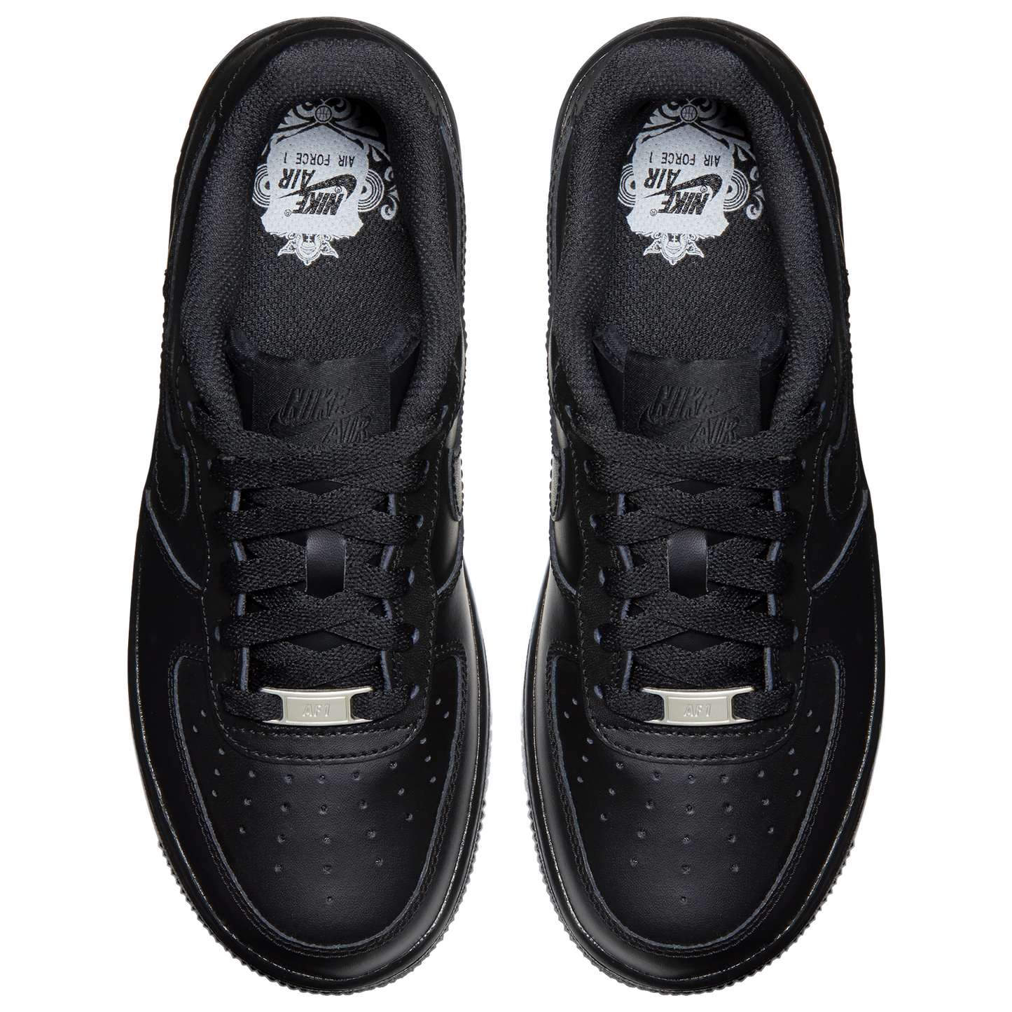 Nike Air Force 1 Low - Boys' Grade School - Black/Black