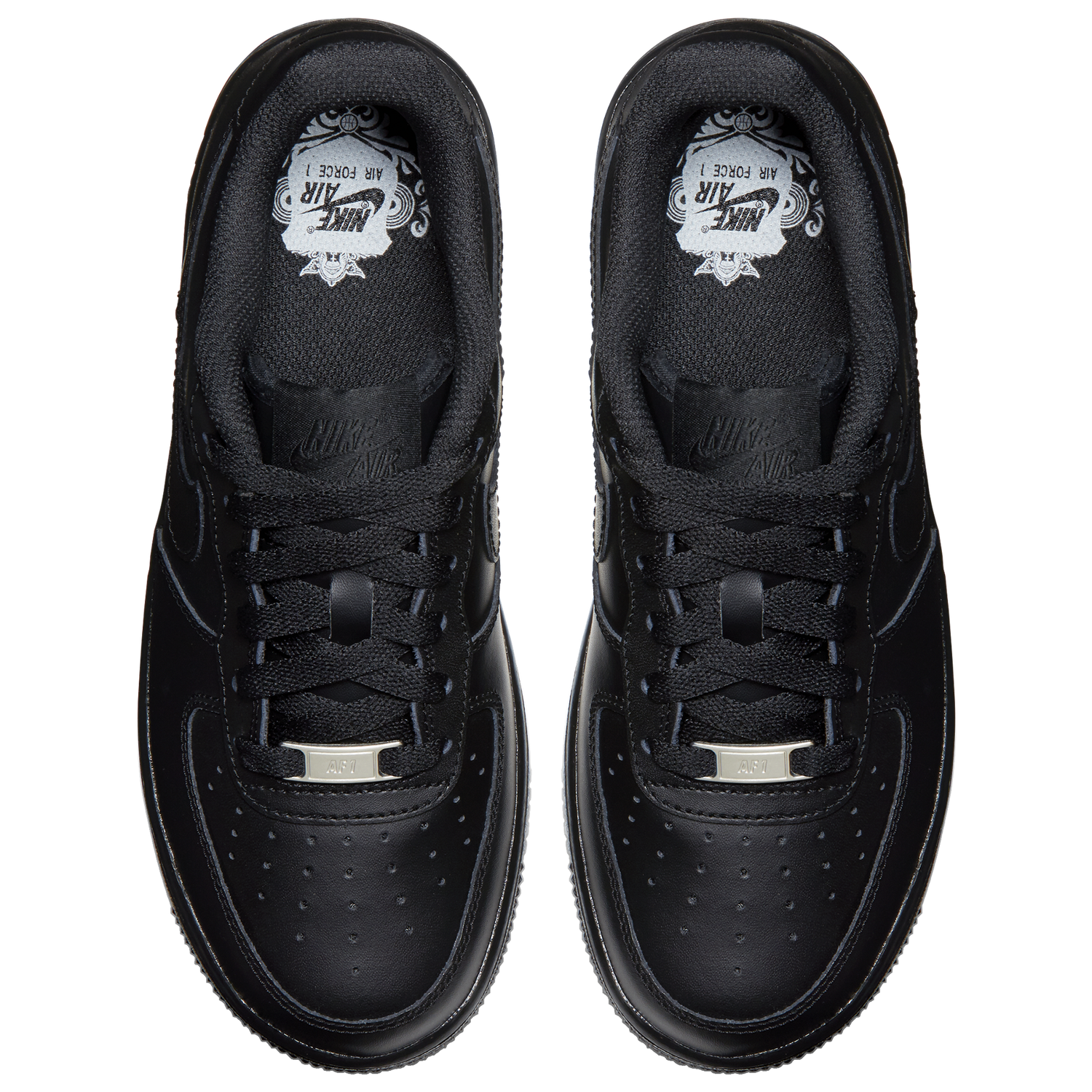Nike Air Force 1 Low - Boys' Grade School - Black/Black