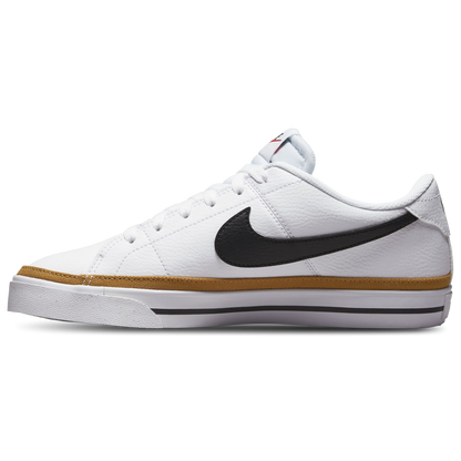 Nike Court Legacy Low - Women's - White/Black/Desert Orchre