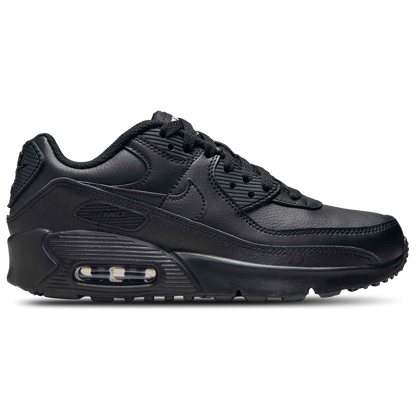 Nike Air Max 90  - Boys' Grade School - Black/Black/White
