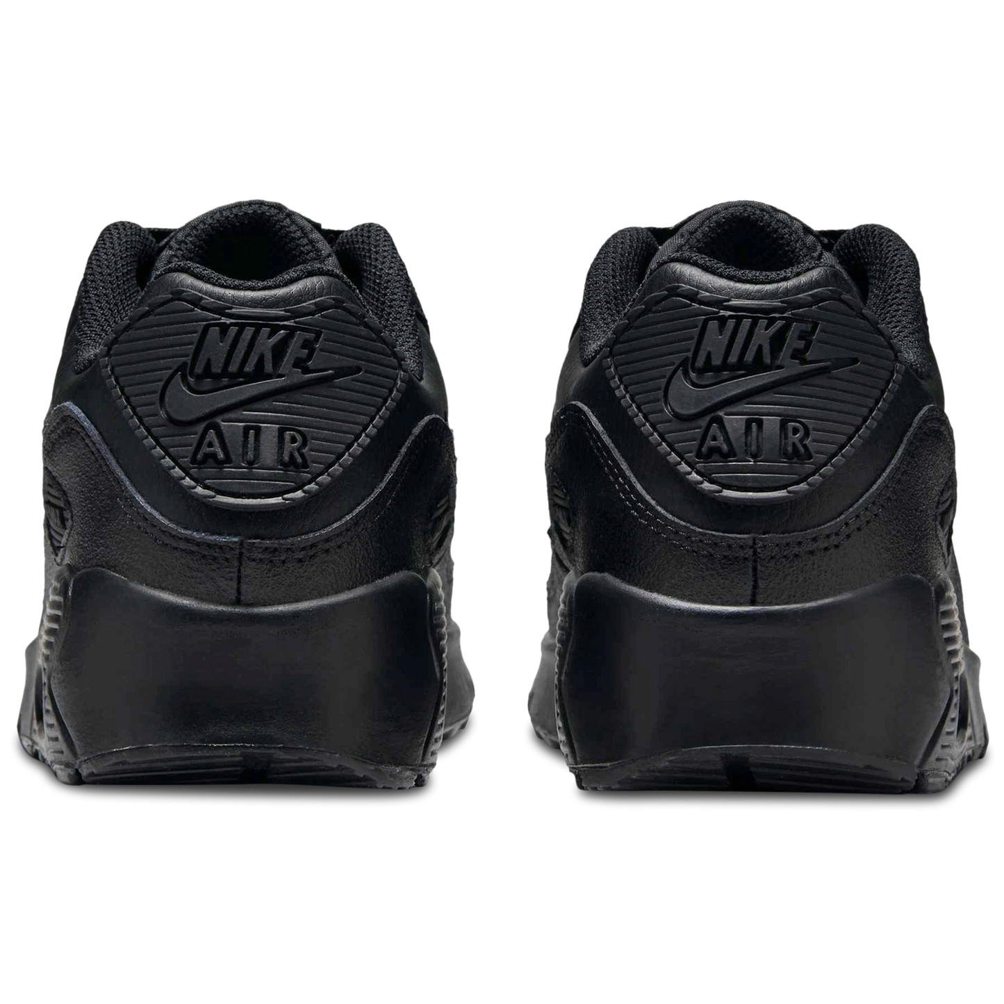 Nike Air Max 90  - Boys' Grade School - Black/Black/White
