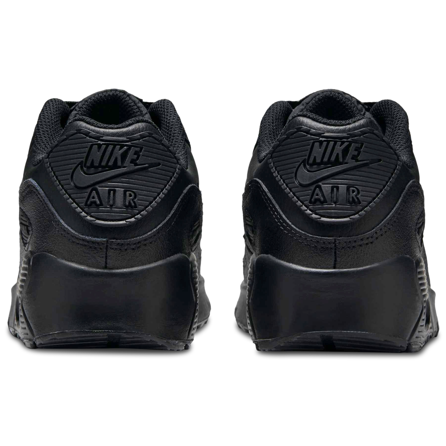 Nike Air Max 90  - Boys' Grade School - Black/Black/White