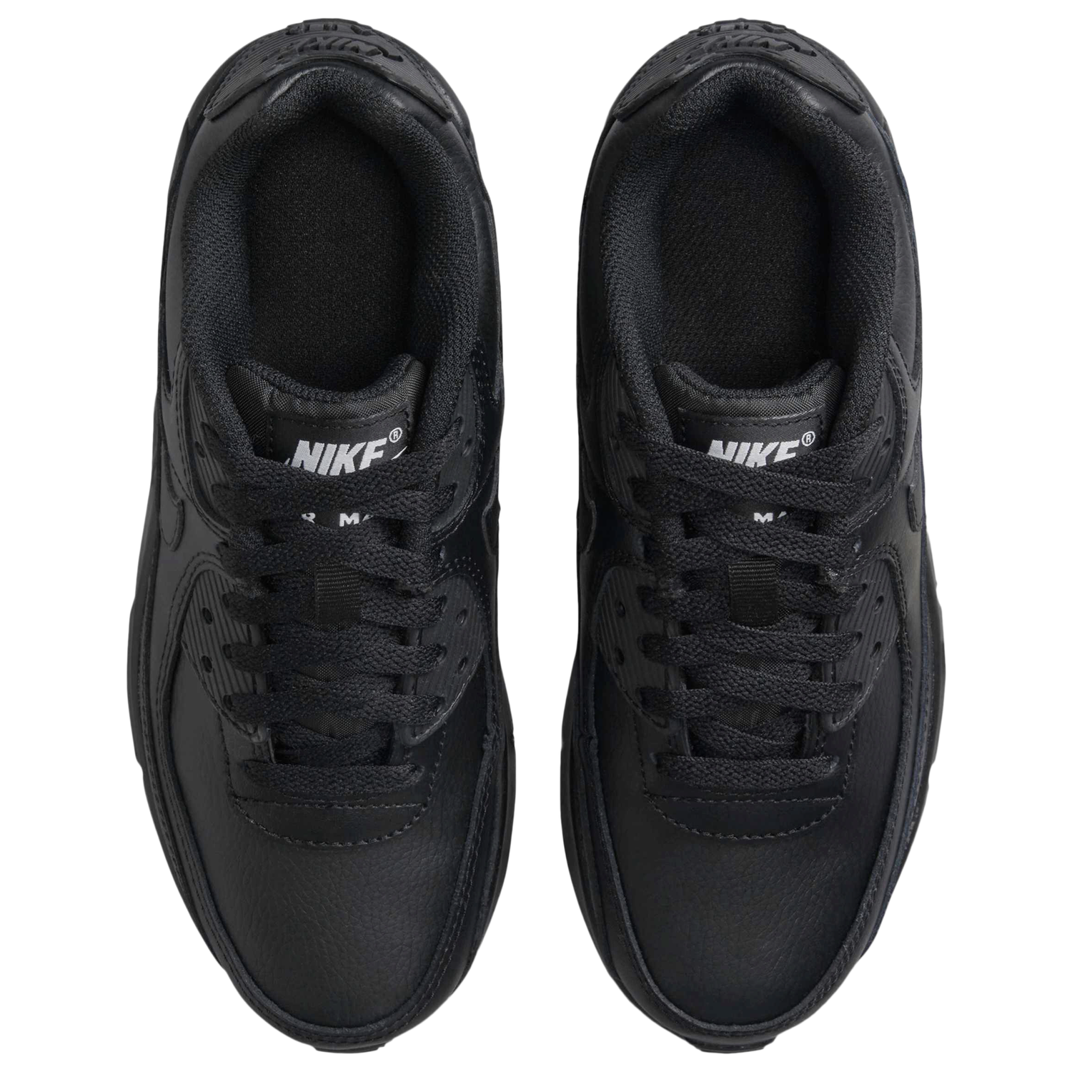 Nike Air Max 90  - Boys' Grade School - Black/Black/White