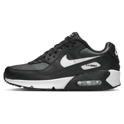 Nike Air Max 90  - Boys' Grade School - White/Black/Black