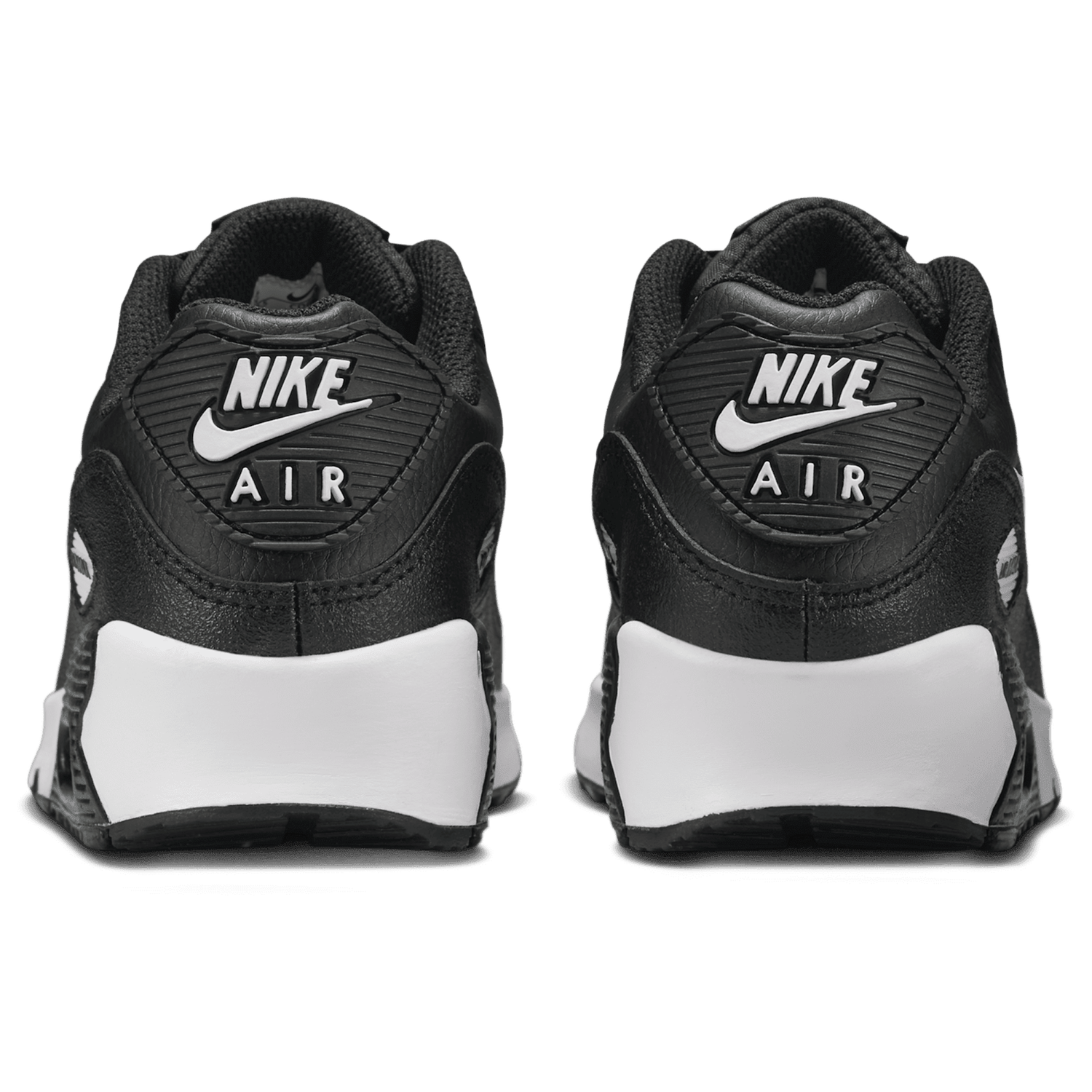 Nike Air Max 90  - Boys' Grade School - White/Black/Black