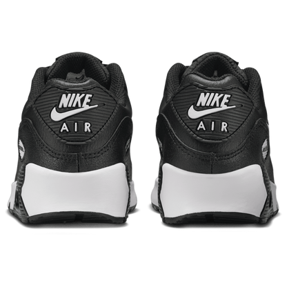 Nike Air Max 90  - Boys' Grade School - White/Black/Black