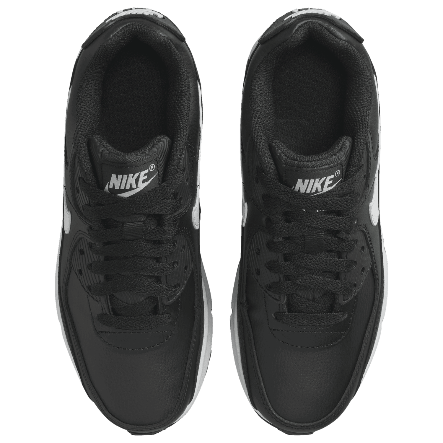 Nike Air Max 90  - Boys' Grade School - White/Black/Black