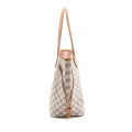 LOUIS VUITTON NEVERFULL MM DAMIER AZUR GHW