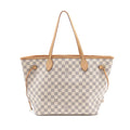 LOUIS VUITTON NEVERFULL MM DAMIER AZUR GHW