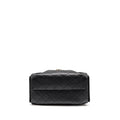 CHANEL 25 SMALL HANDBAG GRAINED CALFSKIN BLACK GHW (MICROCHIP)