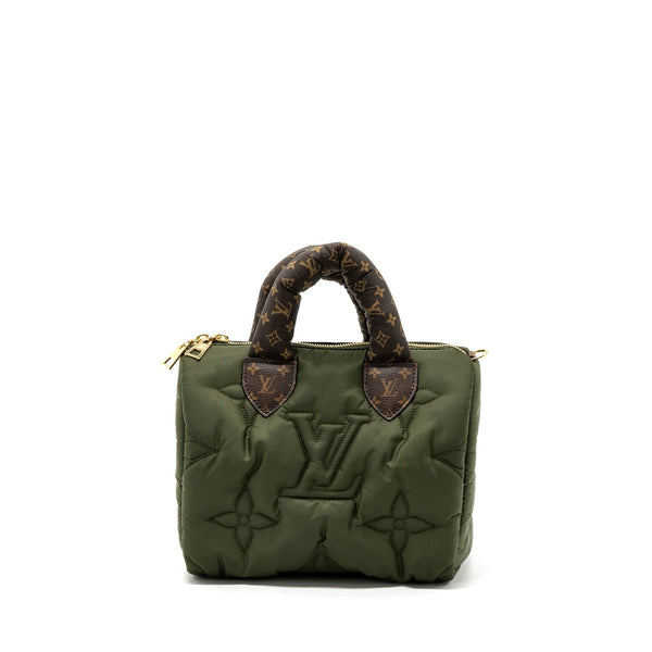 LOUIS VUITTON PILLOW SPEEDY 25 NYLON KHAKI GREEN/ MULTICOLOUR GHW (NEW VERSION)