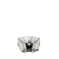 CHANEL MINI 25 BAG METALLIC GRAINED CALFSKIN SILVER SHW (MICROCHIP)