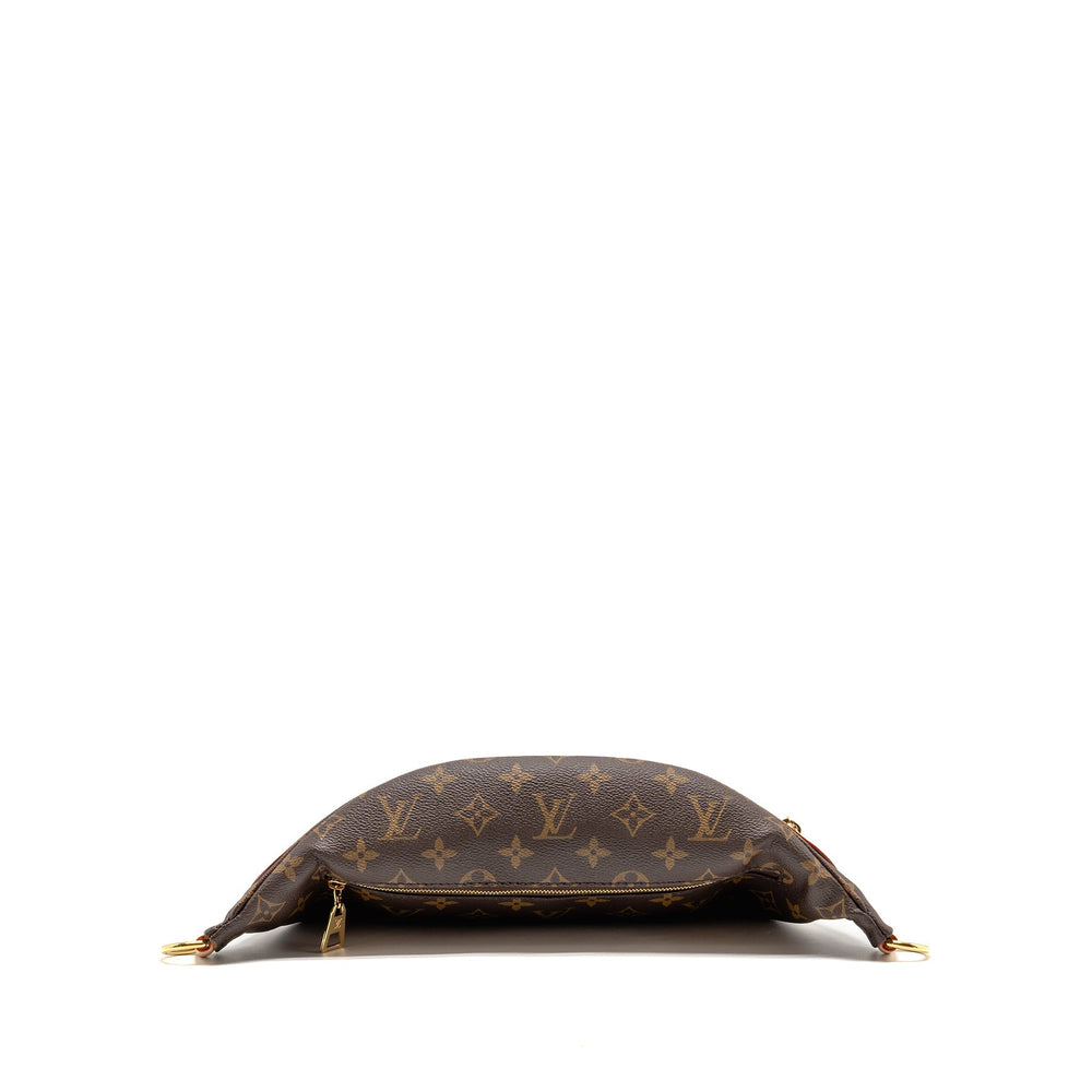 LOUIS VUITTON HIGH RISE BUMBAG MONOGRAM CANVAS GHW