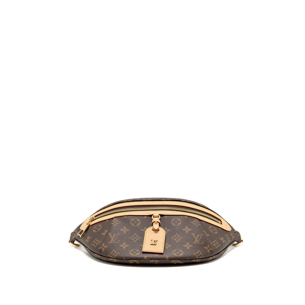 LOUIS VUITTON HIGH RISE BUMBAG MONOGRAM CANVAS GHW